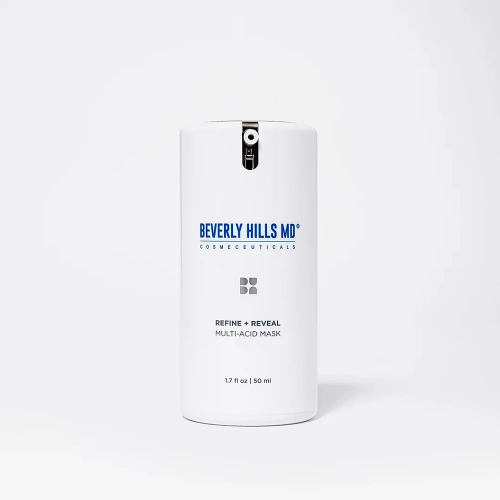 Beverly Hills MD Refine + Reveal Multi-Acid Mask 1.7 fl oz | Exfoliating NEW